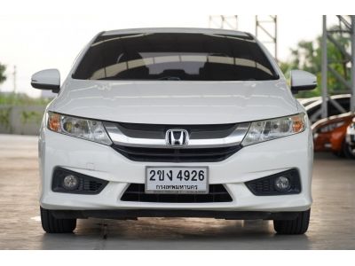 2014 HONDA CITY 1.5 SV  A/T สีขาว รูปที่ 2