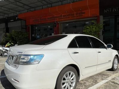 2009 Toyota Camry 2.4 Hybrid Sedan สีขาว รูปที่ 2