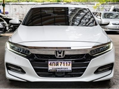 2020 Honda Accord 2.0 Hybrid tech สีขาว รูปที่ 2