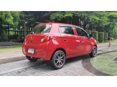 MITSUBISHI MIRAGE 1.2GLX เกียร์ออโต้ สีแดง MY2012 รูปที่ 2