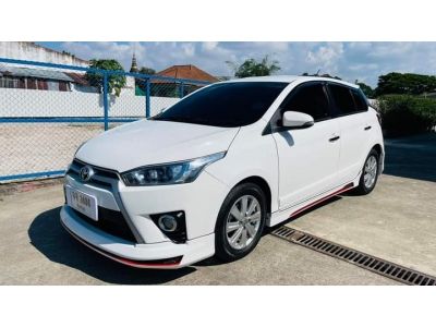 Toyota Yaris 1.2 G Top ปี 2558/2015 สีขาว รูปที่ 2