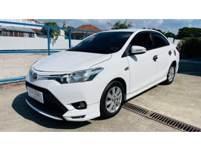 Toyota Vios 1.5 E A/T ปี 2557/2014 สีขาว รูปที่ 2