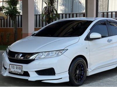 Honda New City 1.5V Plus ปี 2015 auto สีขาว รูปที่ 2