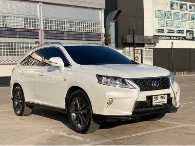 2013 Lexus Rx350 V6 F Sport นำเข้า Top รถหรูมาก โครตคุ้ม รูปที่ 2