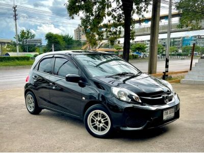 2017 Honda Brio 1.2V HatchBack CVT เบนซิน สี : ดำ รูปที่ 2