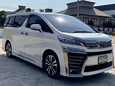 รถบ้านใช้น้อย TOYOTA VELLFIRE 2.5 Z G Edition ปี2019 Topสุด รูปที่ 2