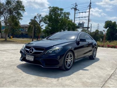 2014 Mercedes Benz E-Class E200 Coupe AMG Dynamic Facelift (W207) รูปที่ 2