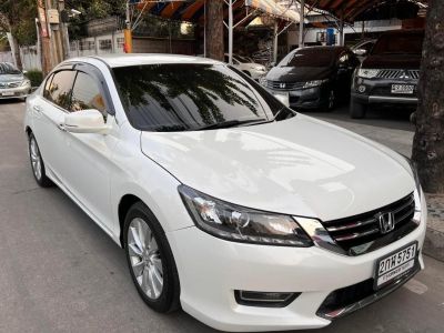 HONDA ACCORD 2.0EL NAVI ปี 14 รถไม่เคยชนหนัก ไม่เคยติดแก็ส รูปที่ 2