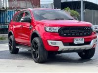 Ford everest 2.2 Titanium plus Navi 2017 รุ่นท็อป SUV-AT สีดำ (แร็ปสีแดง) รูปที่ 2