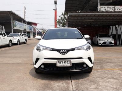 TOYOTA C-HR 1.8 MID CC. ปี 2018 สี ขาว เกียร์ Auto รูปที่ 2