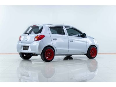 2013 MITSUBISHI MIRAGE 1.2 GLX เกียร์ธรรมดา MT ผ่อน 1,960 บาท 12 เดือนแรก รูปที่ 2