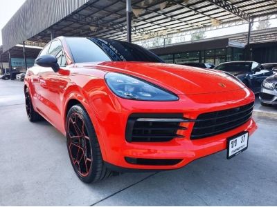 2021 PORSCHE CAYENNE E - HYBRID COUPE สิพิเศษ LAVA ORANGE ไม่มีผลิตอีกแล้ว รูปที่ 2