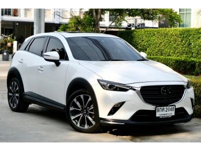 รุ่นรถ : Mazda cx-3 1.5 XDL ปี: 2019 สี: ขาว เกียร์: ออโต้ เครื่องยนต์: ดีเซล  ไมล์: 83,xxx Km. รูปที่ 2