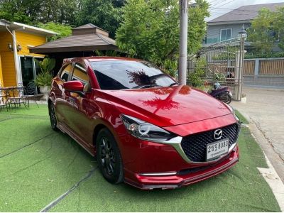 MAZDA 2 SKYACTIV 1.3G SPORT  LEATHER ปี 2021 ไมล์แท้ 2x,xxx กม รูปที่ 2