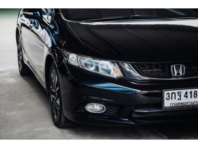 HONDA CIVIC 1.8E NAVI เกียร์ออโต้ สีดำ MY2014 รูปที่ 2