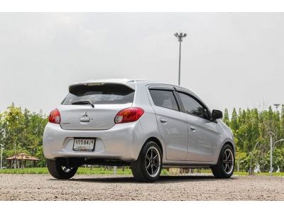 Mitsubishi Mirage 1.2Gls เกียร์ออโต้ ปี 2013 สีบร์อนเงิน รูปที่ 2