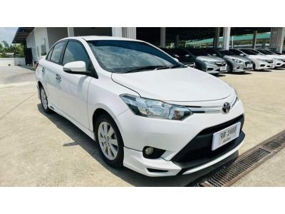 Toyota vios 1.5 E (mnc)  ปี2016 สีขาว รูปที่ 2