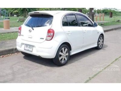 Nissan MARCH 1.2 V สีขาว เกียร์ AT ปี 2010 รูปที่ 2