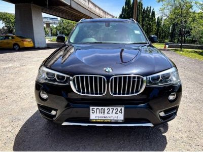 BMW X3 20d HIGHLINE  F25 ดีเซล 2016 ขายถูกรถบ้านสภาพสวย รูปที่ 2