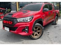 TOYOTA HILUX REVO DOUBLE CAB 2.4 PRERUNNER AUTO สีแดง  ปี 2018 รูปที่ 2