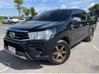 TOYOTA HILUX REVO DOUBLE 2.4 J PLUS สีดำ เกียร์ธรรมดา ปี 2018 รูปที่ 2