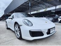 2017 PORSCHE 911.2 CARRERA 3.0 COUPE PDK สีขาว ในแดง รูปที่ 2