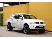 2011 Mitsubishi Triton Plus เครื่องยนต์ดีเซล2.5mt 4ประตู ตัวสูง สีขาวมุก รถสวย ผู้ใหญ่ใช้ หน้า-หลังเดิม สีเดิม ไม่เคยชน ตะเข็บเดิมทั้งคัน รูปที่ 2