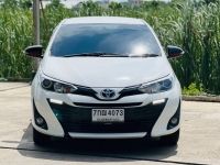 TOYOTA NEW YARIS  ATIV 1.2S TOP ปี2018 สีขาวเกียร์ออโต้ เครื่องเบนซิน รูปที่ 2