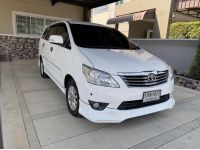 Toyota Innova 2.0 V ออโต้ สภาพเดิม รุ่นท็อป สีขาว ปี2012 รูปที่ 2