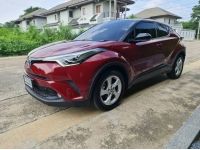 ไมล์ 70,xxx km. TOYOTA CHR HYBRID 1.8 MID  สีแดง-ดำ รูปที่ 2