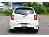 ไมล์ 60,000 กม.Nissan march 1.2EL MNC ไมเนอร์เซนจ์ ปี2014 สีขาว ออโต้ เบนซิน รูปที่ 2