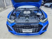 2021 Audi RS 6 Avant V8 4.0 Bi-Turbo สีน้ำเงิน เลขไมล์เพียง 37,XXX KM. รูปที่ 2