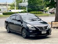 NISSAN ALMERA มือสอง 1.2 E SPORTECH 2015 เบนซิน เกียร์อัตโนมัติ สีดำ ฟรีดาวน์ ฟรีส่งรถ รูปที่ 2