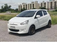 MITSUBISHI MIRAGE 1.2 GLX AUTO ปี 2013 ไมล์แท้ 109,xxx Km.  ฟรีดาวน์ T.086-527-9533 รูปที่ 2