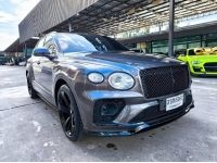 2022 Bentley Bentayga Hybrid  ตัวพิเศษ First Edition สีเทา วิ่งน้อย รูปที่ 2