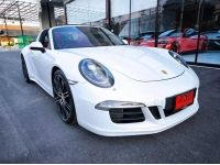 2017 PORSCHE 911TARGA 4S 3.8 PDK  สีขาว ภายในแดง ไมล์น้อยเพียง 14,XXX KM. รูปที่ 2