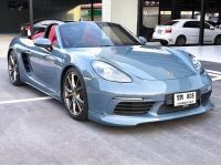 PORSCHE 718 BOXSTER 2017 สีเทา หลังคาแดง เบาะแดง ราคาถูก รูปที่ 2