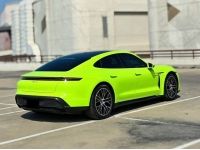 Porsche Taycan ปี 2021 จด 2022 วิ่ง 9x,xxx  รถมือเดียว สีเทา Warp สีเขียวรอบคัน รูปที่ 2