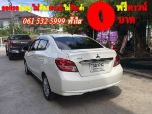 xxไม่ต้องดาวน์ xxไม่ตองค้ำ xxออกรถง่าย xxไม่ยุ่งยากMITSUBISHI ATTRAGE 1.2 GLS , AT ปี2018 รูปที่ 3