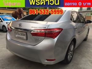 xxออกรถง่ายๆ xxไม่ต้องดาวน์ xxไม่ต้องค้ำ xxผ่านง่าย ได้รถชัวร์ TOYOTA ALTIS 1.8 G DUAL ปี2014 รูปที่ 3