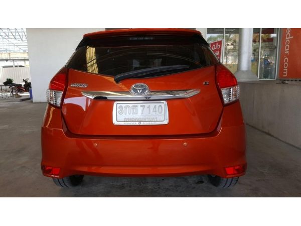 ขายถูก‼️TOYOTA Yaris 1.2G 2014 ส้ม รูปที่ 3