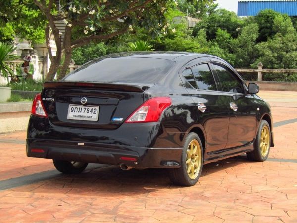 NISSAN ALMERA 1.2 E AT 2015 สีดำ รูปที่ 3