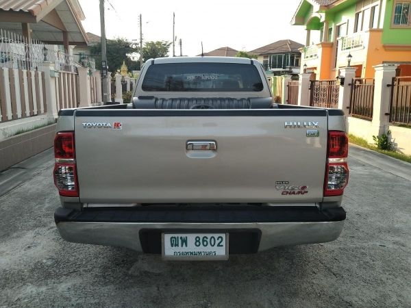 รถบ้านมือเดียว ปี2012 สภาพเดิมๆ ไม่เคยซ่อมสี ไม่เคยชนหนัก Toyota Hilux Vigo 2.7j SMARTCAB CNG รูปที่ 3