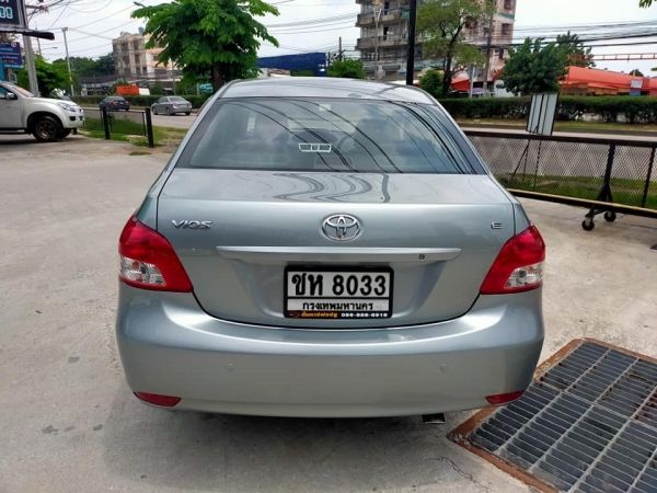 Toyota Vios รุ่น E ปี 2008 เครื่องยนต์ 1.5cc สีเทา เกียร์ออโต้ รูปที่ 3