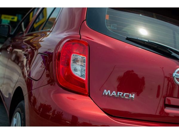 NISSAN MARCH 2018 (โฉม 17-20) CVT 1.2E A/T สีแดง : เซลล์บูล รูปที่ 3