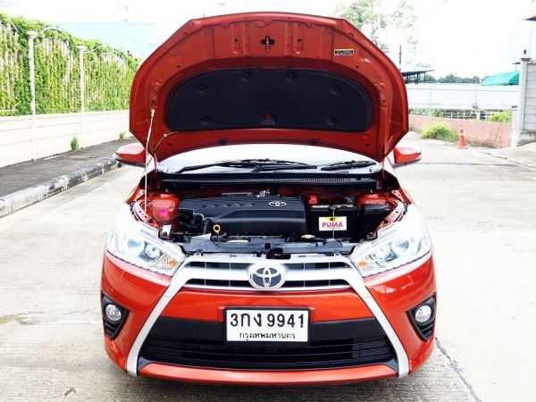 TOYOTA YARIS 1.2 G CVT ปี 2013 จดปี 2014 เกียร์AUTO สีOrange MetallicสีเปิดตัวYARIS รถสภาพนางฟ้า รถยนต์ รถยนต์มือสอง รถเก๋ง โตโยต้า ยาริส รูปที่ 3