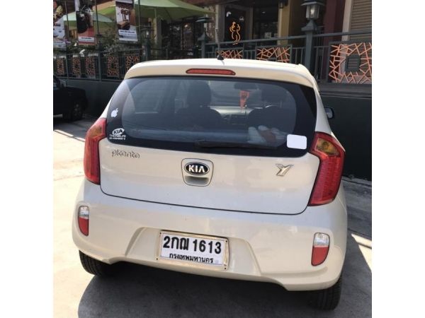 Kia Picanto 1.2EX มือเดียว ขับดีไม่มีชน เบาะหนังแท้สีดำขลิบแดง รูปที่ 3