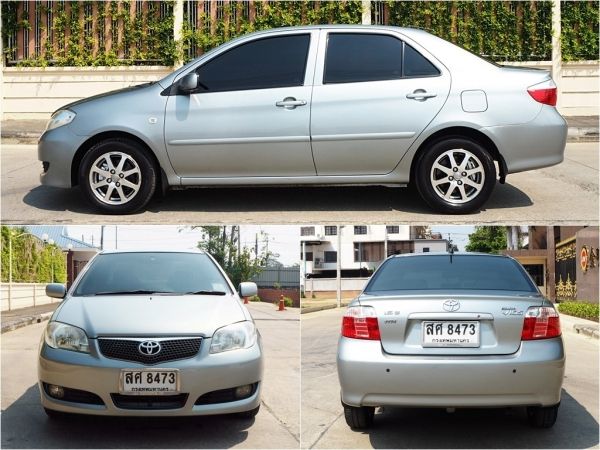 TOYOTA SOLUNA VIOS 1.5 E (MNC) ปี 2006 เกียร์AUTO โฉมสุดท้าย ไฟหยัก* สภาพนางฟ้า รูปที่ 3