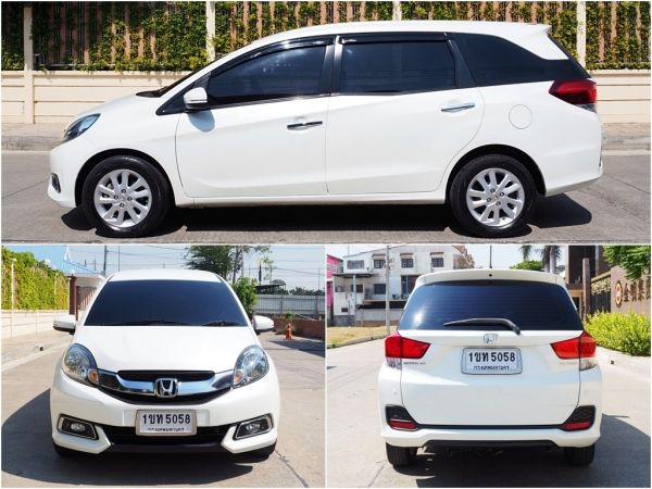 HONDA MOBILIO 1.5 V ปี 2014 จดปี 2015 เกียร์AUTO CVT สภาพนางฟ้า รูปที่ 3