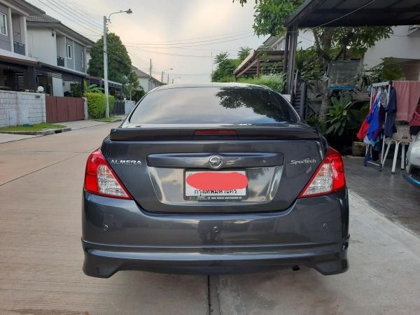 Nissan Almera sportech 2018 1.2E สีเทา เครื่องเบนซิน เติม E20 เกียร์ ออโต้  รถบ้านมือ 1 ออกศูนย์ ป้ายแดง รูปที่ 3